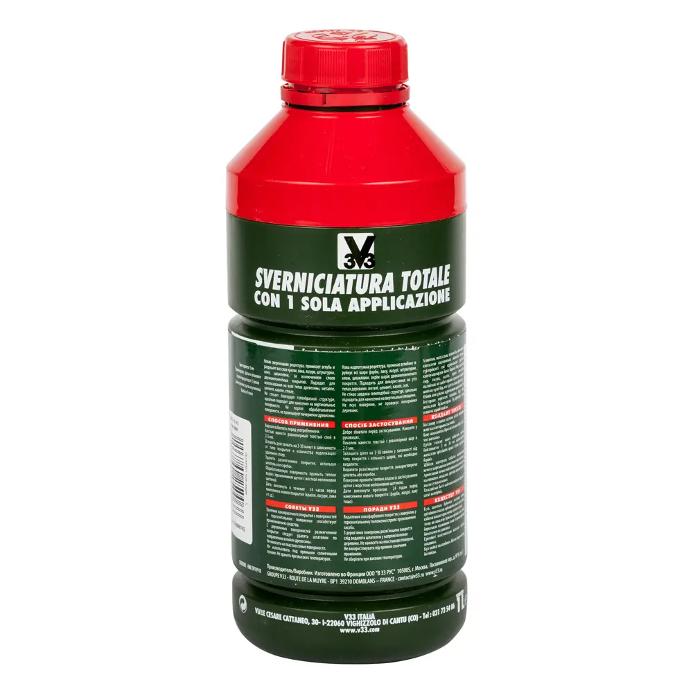 Средство для снятия краски V33 1 л STLM-2141801 - Вид №1