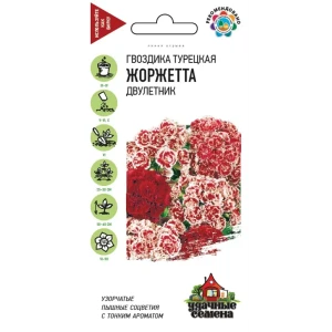 Семена Гвоздика турецкая Жоржетта