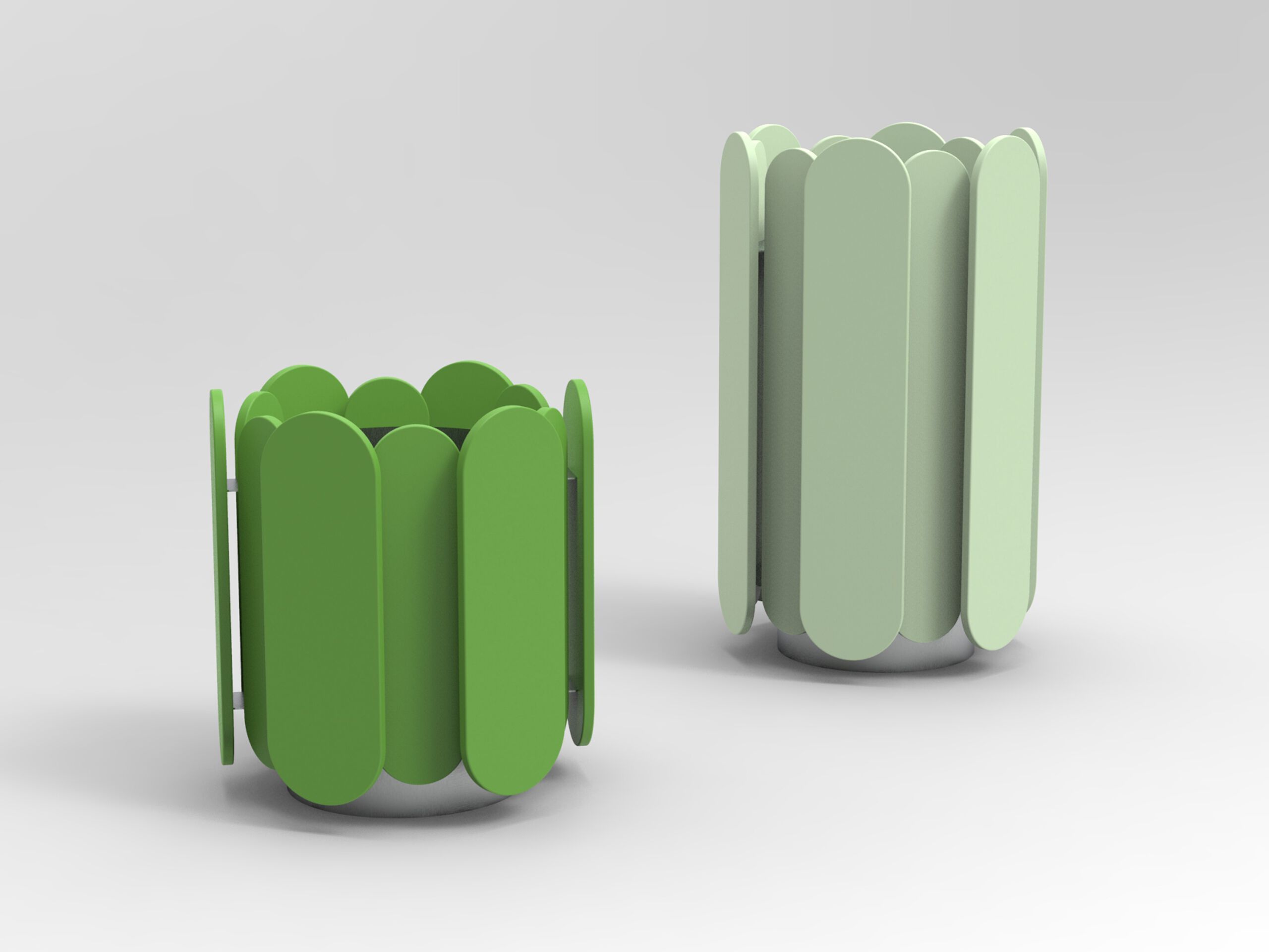 Наружные полиэтиленовые стойки для мусора Donye Roll ARCH-00140131 - Вид №2