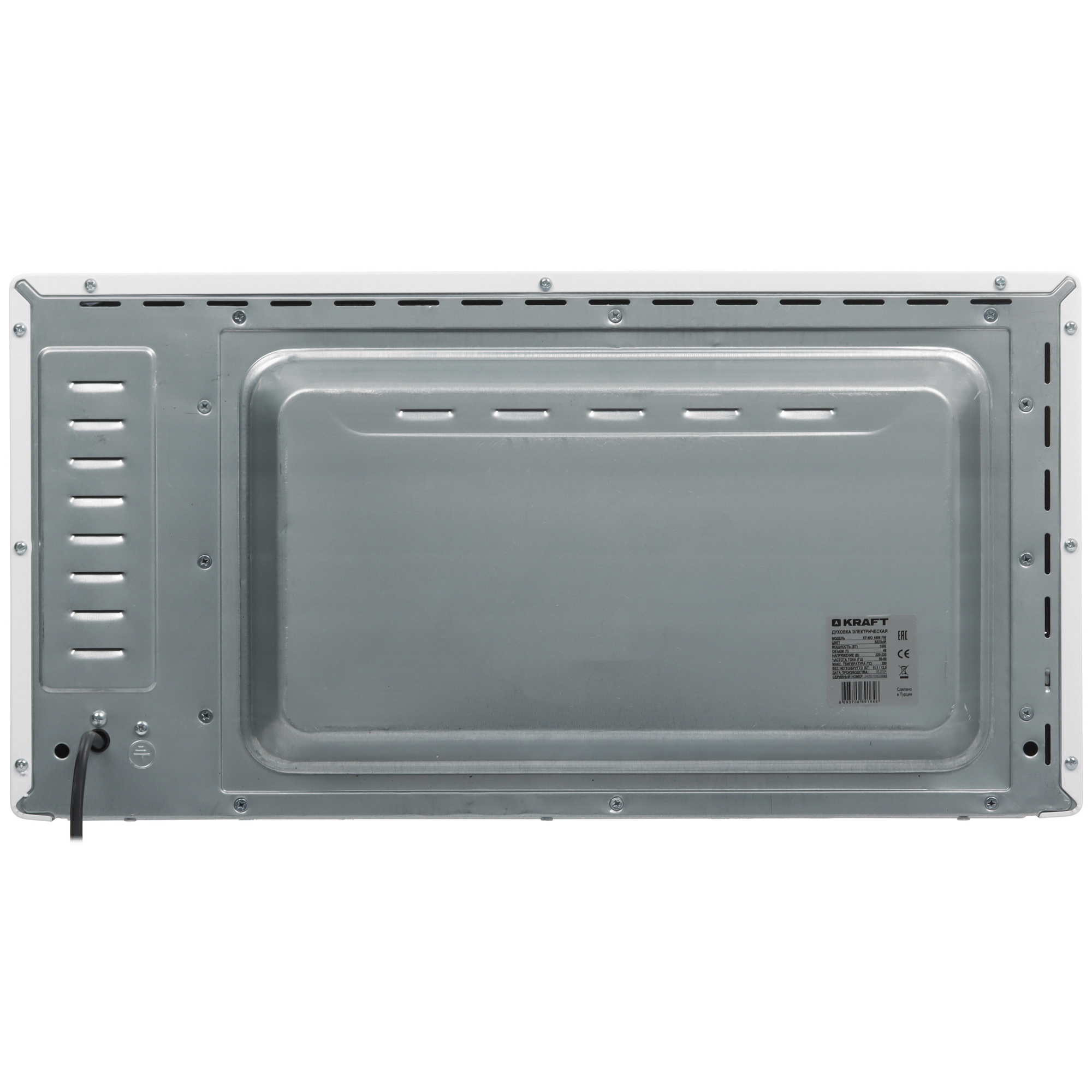 9131519 Мини-печь Kraft KF-MO 4806 FW белый STDN-0043263 - Вид №6