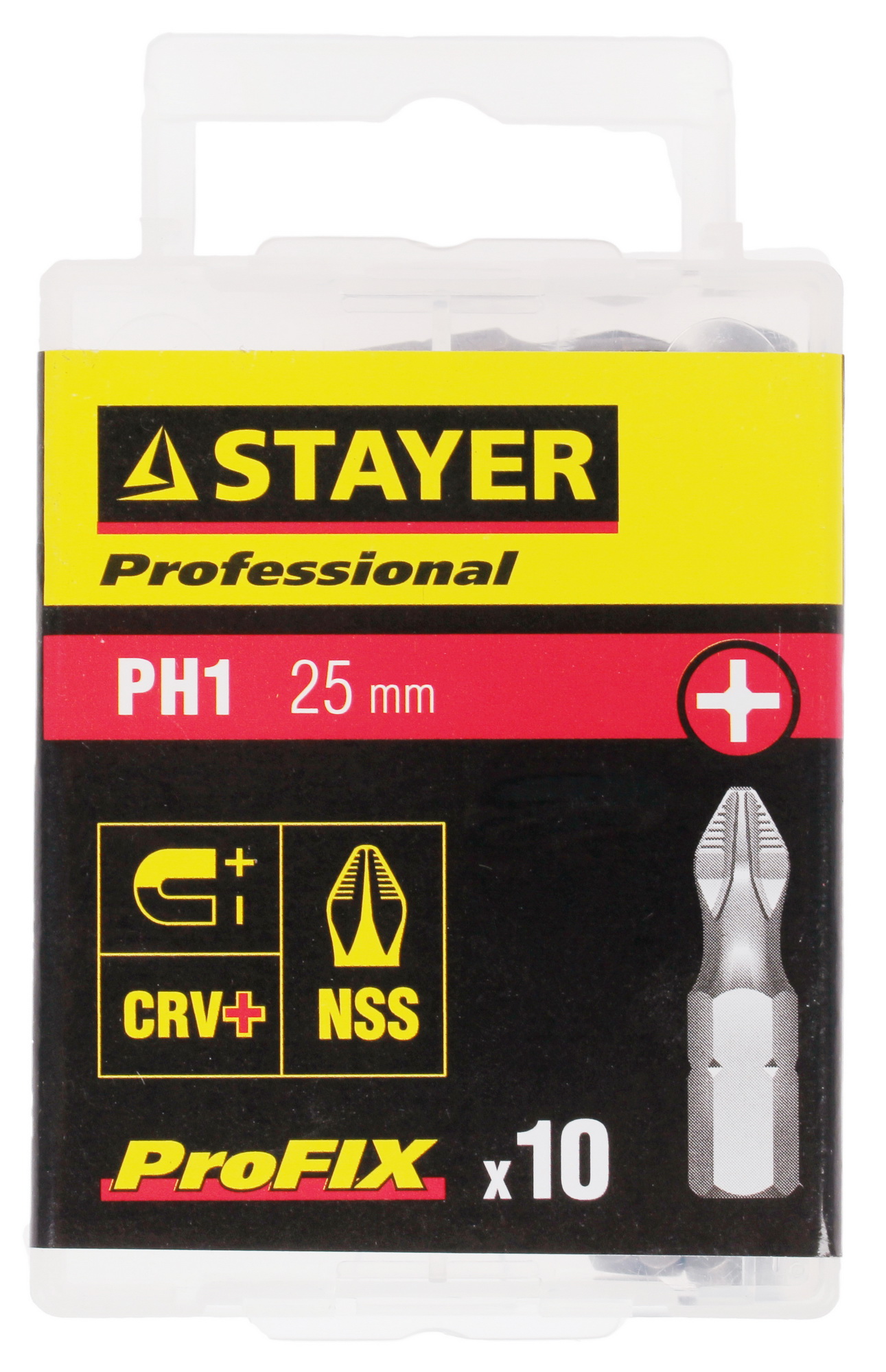 Набор бит STAYER 26201-1-25-10_z01 1065166 STDN-0088572