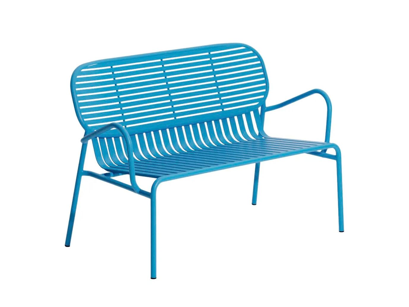 Алюминиевая садовая скамейка с порошковым покрытием с подлокотниками Petite Friture выходные ARCH-00120153 - Вид №43