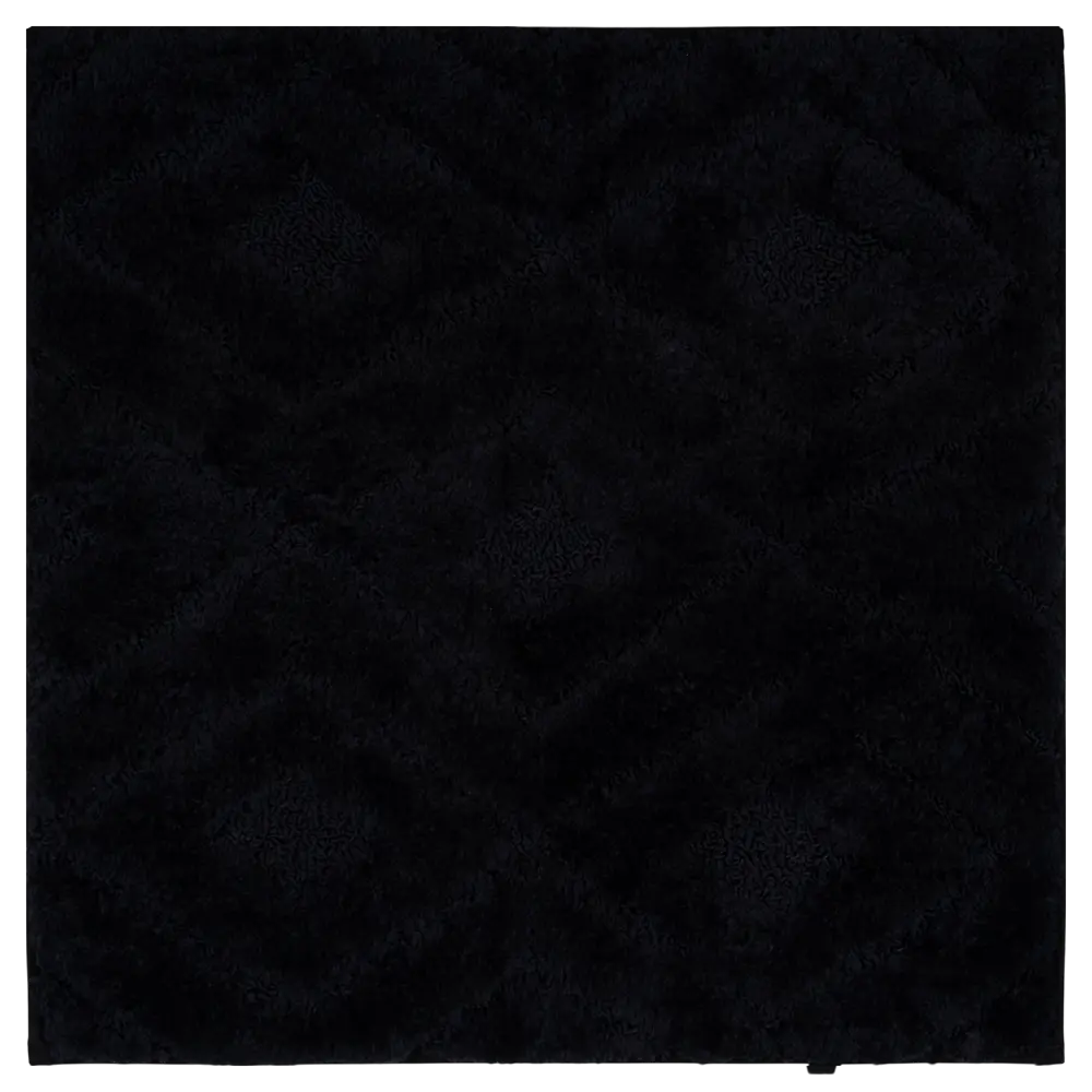 Коврик для ванной Vidage Сантус - мягкий и практичный черный аксессуар 50х50 см 89380443 STLM-1573525