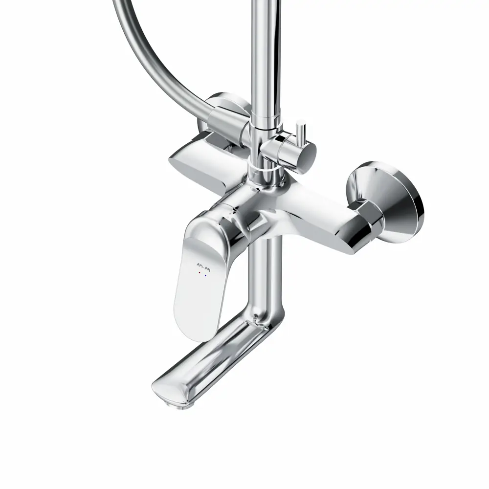 Душевая система AM.PM Moxie с тремя режимами и хромированным покрытием 89346521 STLM-0971203 - Вид №1