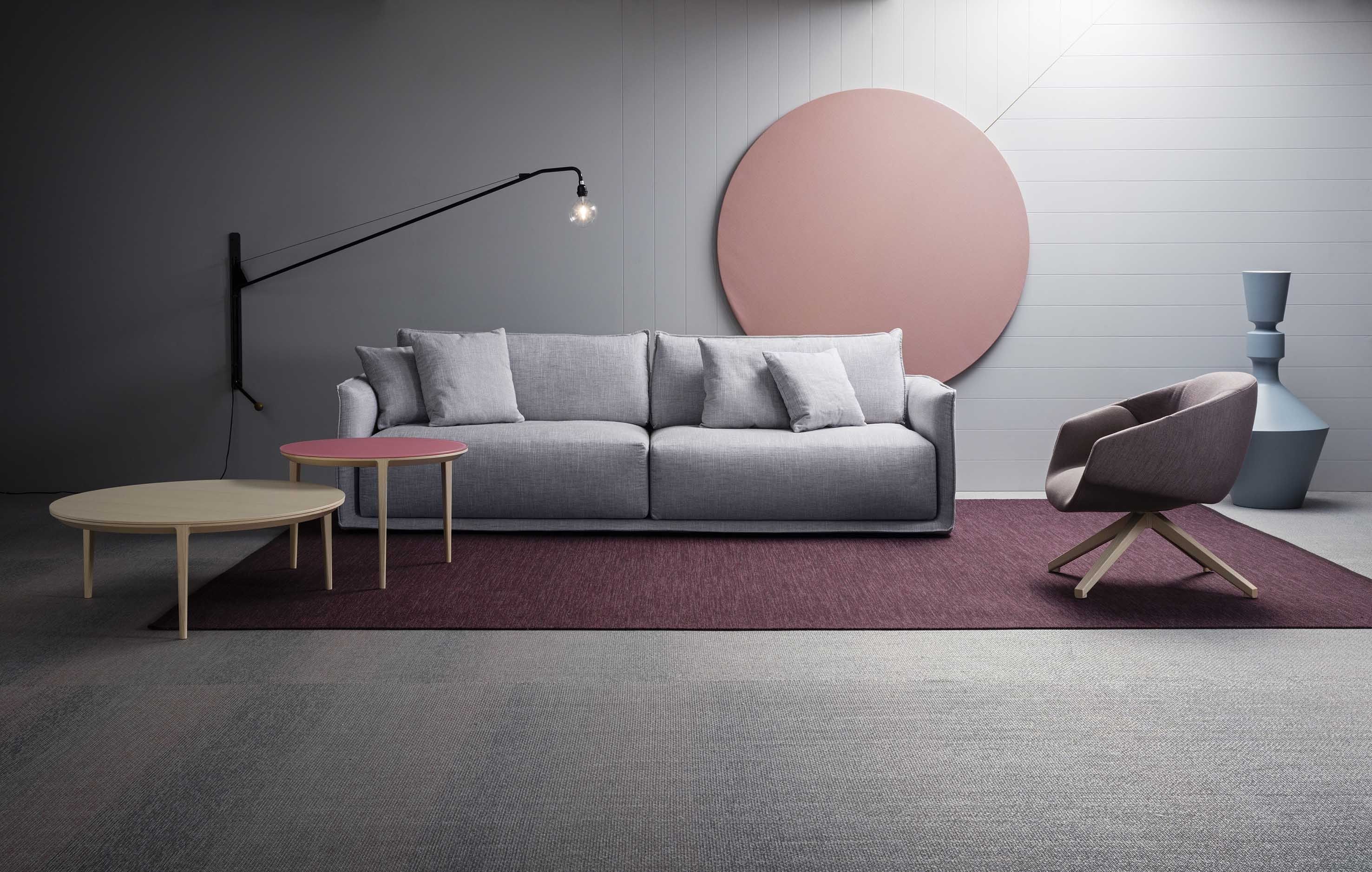 Круглый деревянный и стеклянный журнальный столик SP01 Etoile ARCH-00094247 - Вид №21