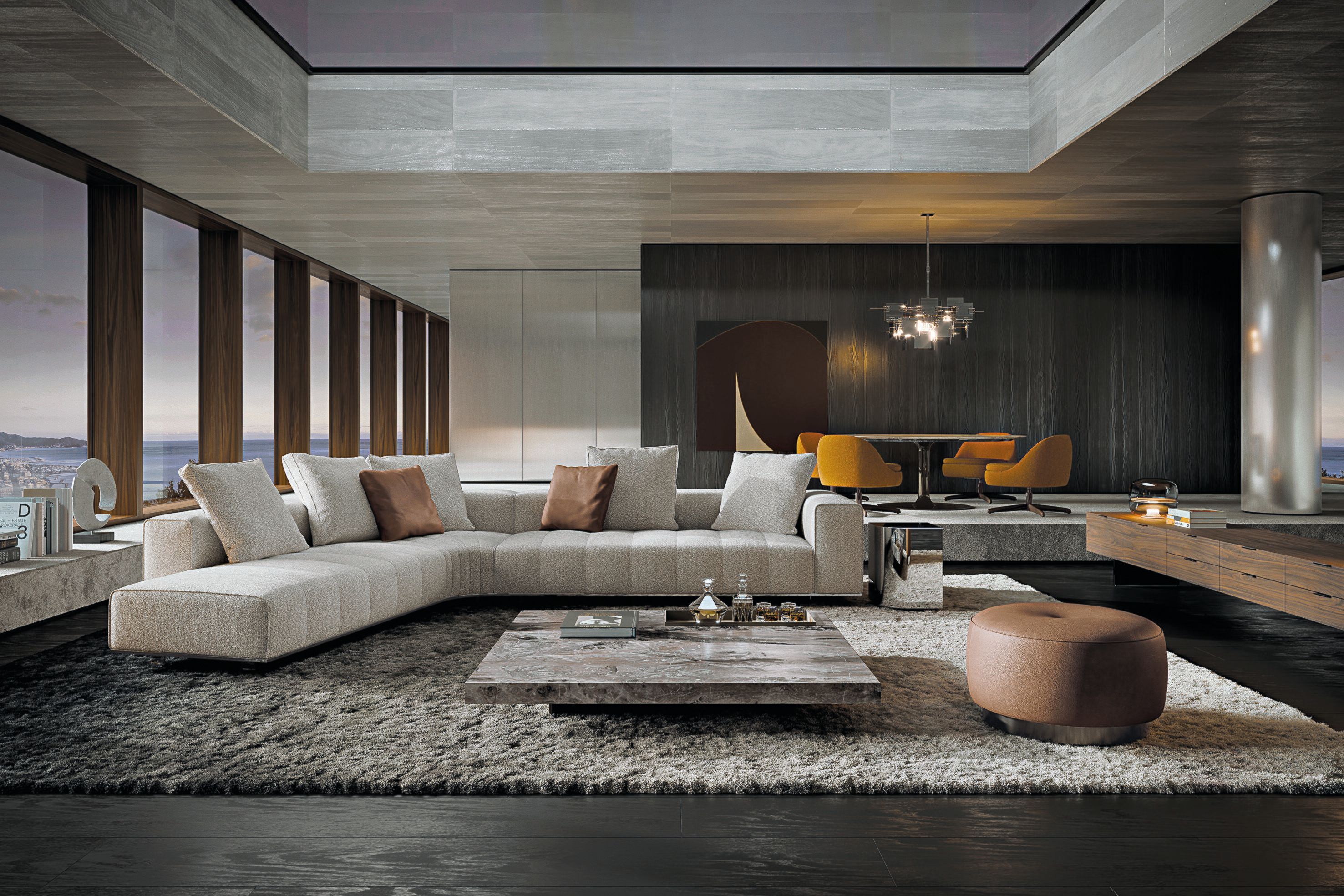 Ткань диван Minotti GOODMAN ARCH-00147953 - Вид №12