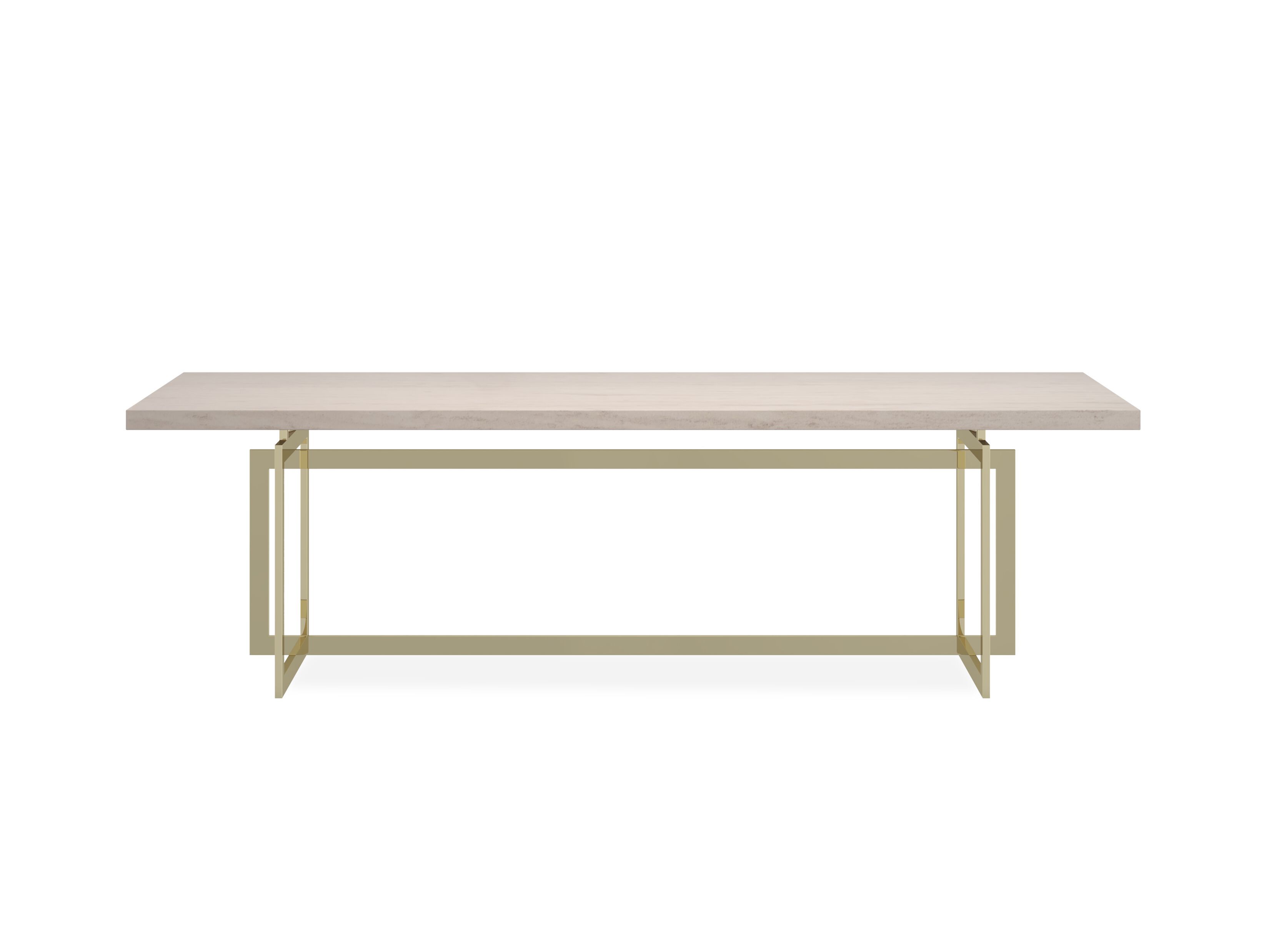 Прямоугольный мраморный обеденный стол Caracole WISH YOU WERE HERE ARCH-00069001 - Вид №32