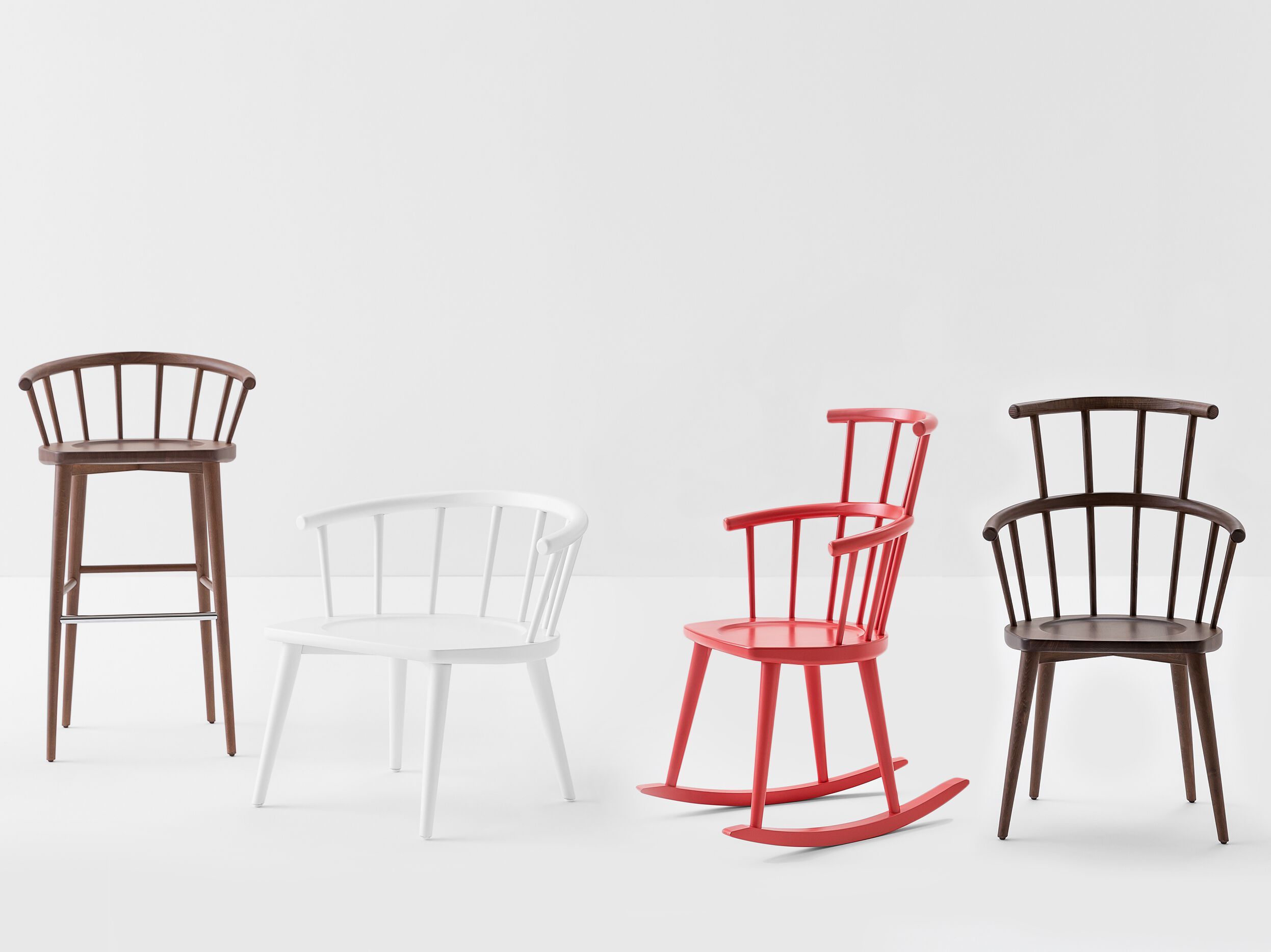 Кресло из бука с подлокотниками Billiani W ARCH-00048508 - Вид №7