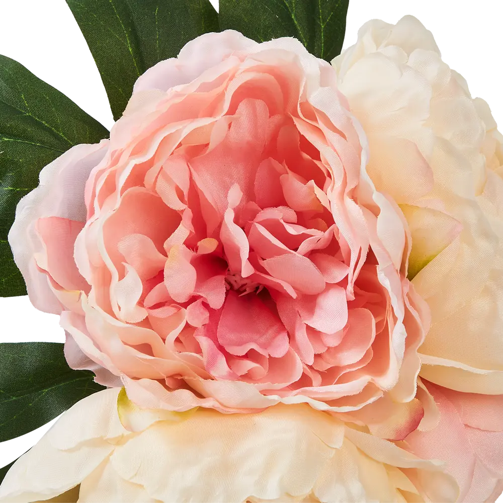 Композиция из искусственных растений пионы 25х25х31,5см розовый полиэстер Atmosphera STLM-2047433 - Вид №1