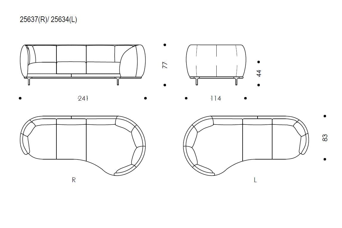 Ткань диван Wittmann Vuelta ARCH-00030378 - Вид №4