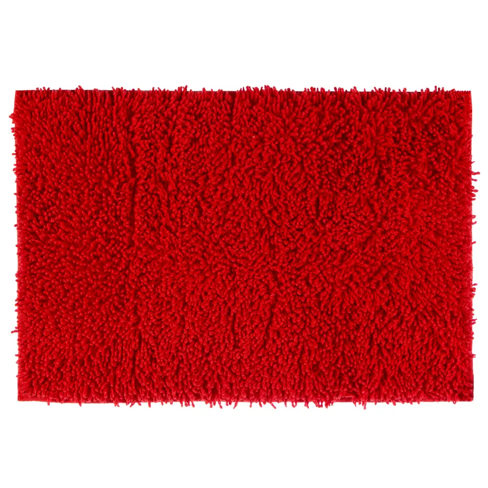 Коврик для ванной комнаты «Crazy» 50x70 см цвет красный SENSEA STLM-2204221