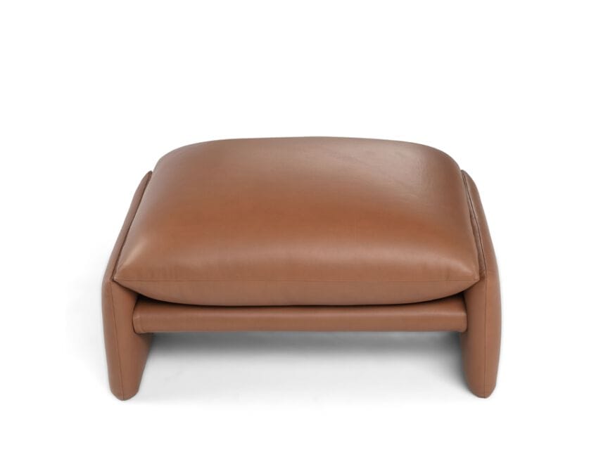 Кожаная подставка для ног / пуфик Calia Italia Superior ARCH-00049752 - Вид №1