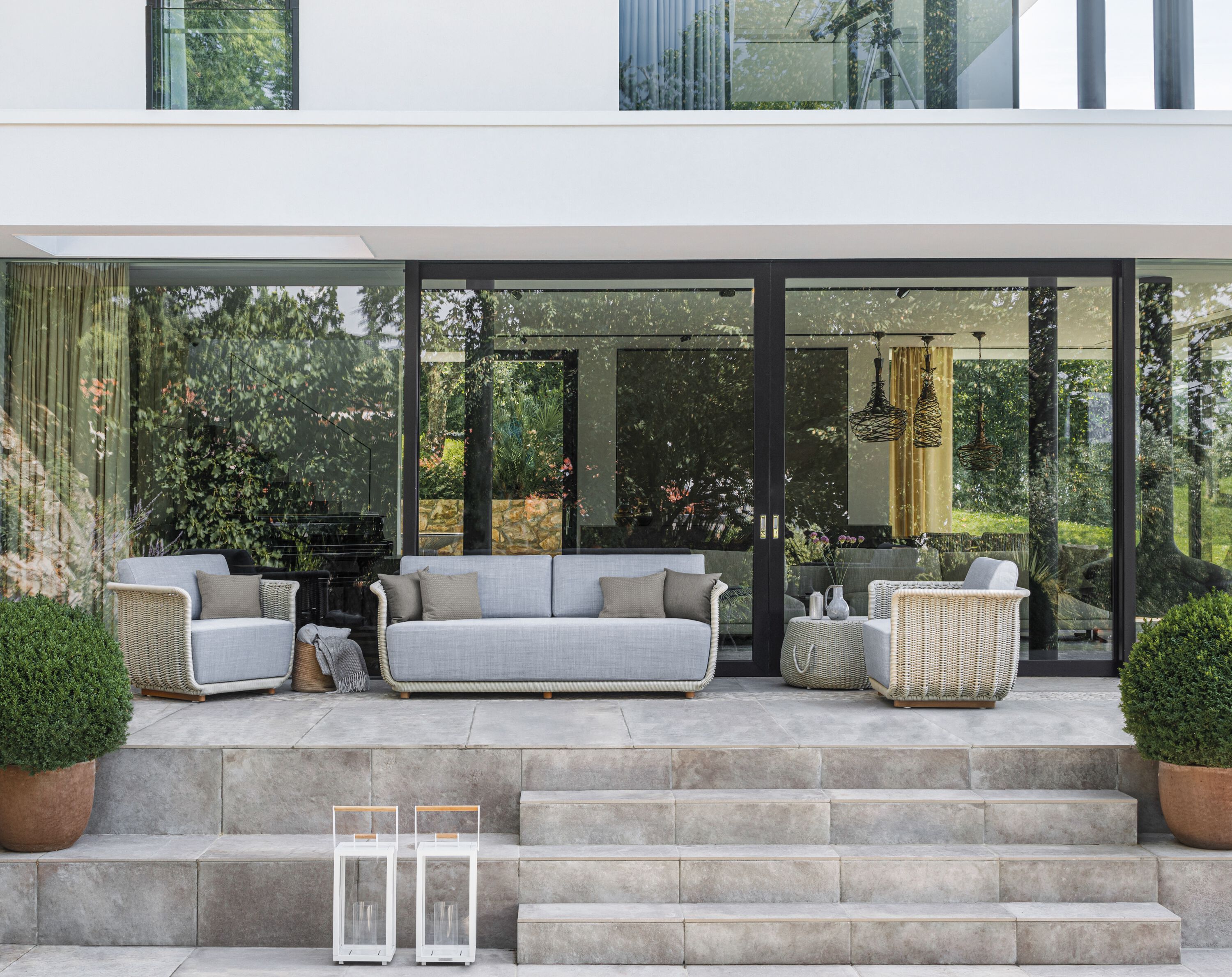 3-местный веревочный садовый диван Atmosphera ARCH-00067336 - Вид №1