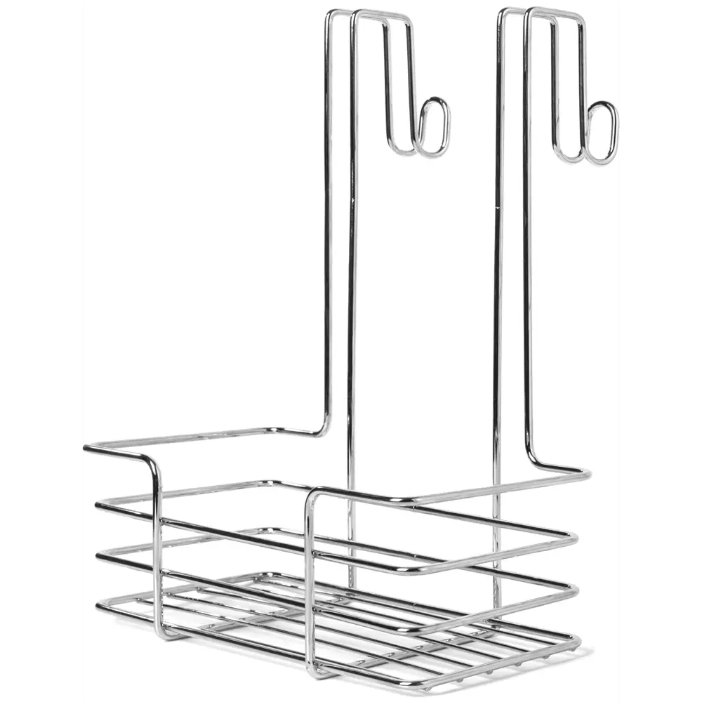 Полка для ванной комнаты 21х28х36 см цвет хром ЧМЗ Новые горизонты STLM-2155496