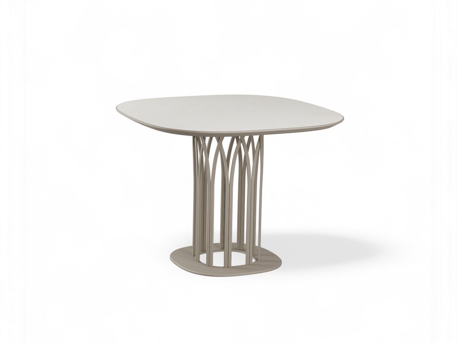 Алюминиевый квадратный садовый стол YAAZ Koru ARCH-00038206 - Вид №3