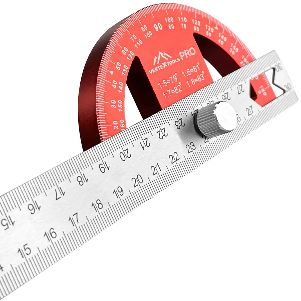 Линейка разметочная нержавеющая сталь Vertextools 3046-6 300 мм STLM-2190664 - Вид №2