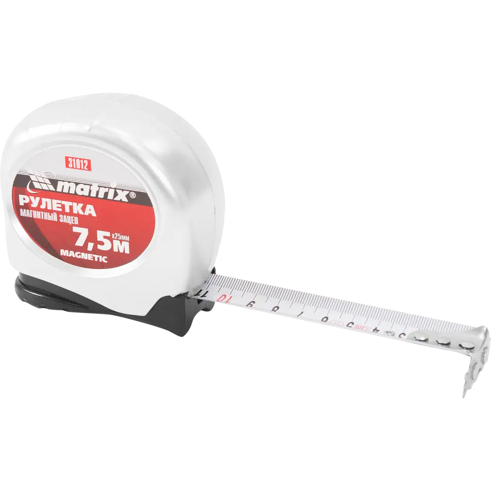Рулетка Matrix Magnetic с магнитным наконечником, 7.5 м x 25 мм STLM-2127965