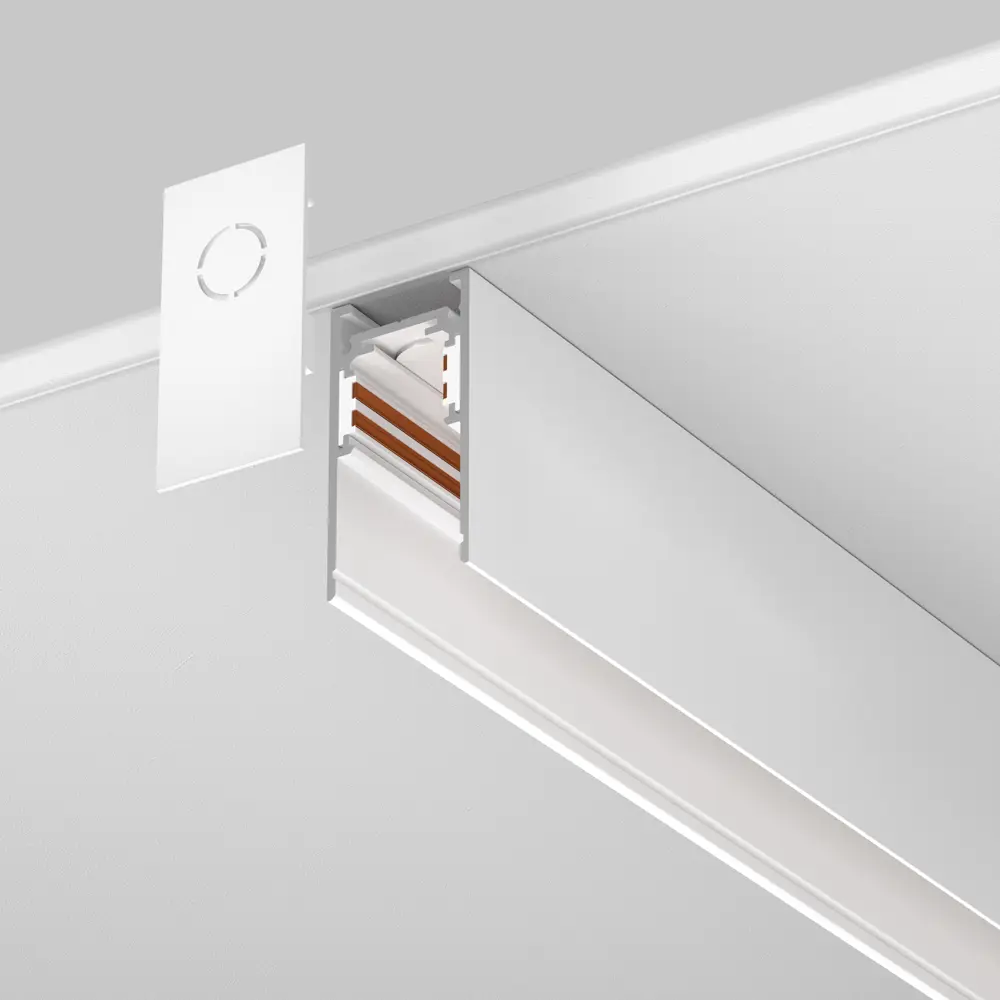 Шинопровод накладной магнитный Voltega Twist VGL034-413W 3 м цвет белый STLM-2194719 - Вид №4