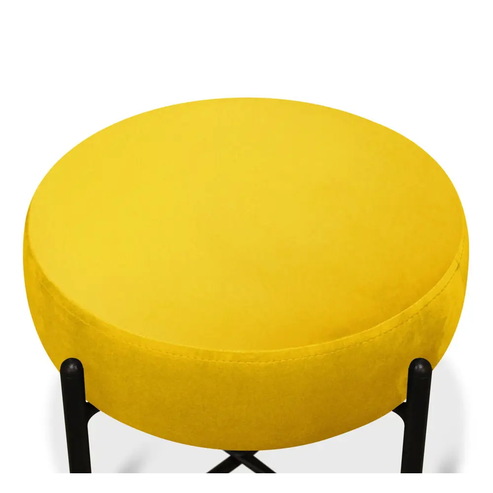 Пуф Sheffilton SHT-B4 41x41x40 см металл цвет золотой STLM-2016817 - Вид №1