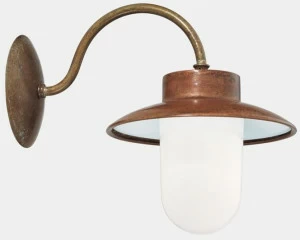 Il Fanale Настенный светильник из металла с прямым светом Calmaggiore 231.03.orb