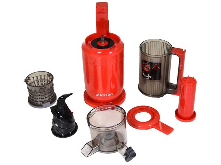 5360465 Соковыжималка электрическая Oursson JM4700/RD красный STDN-0109702 - Вид №6