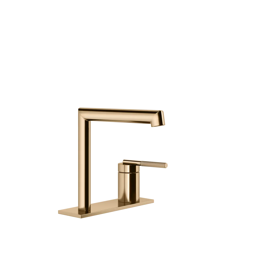 Смеситель для умывальника 63515 735 Gessi Ingranaggio ТЕПЛАЯ БРОНЗА PVD 63515735