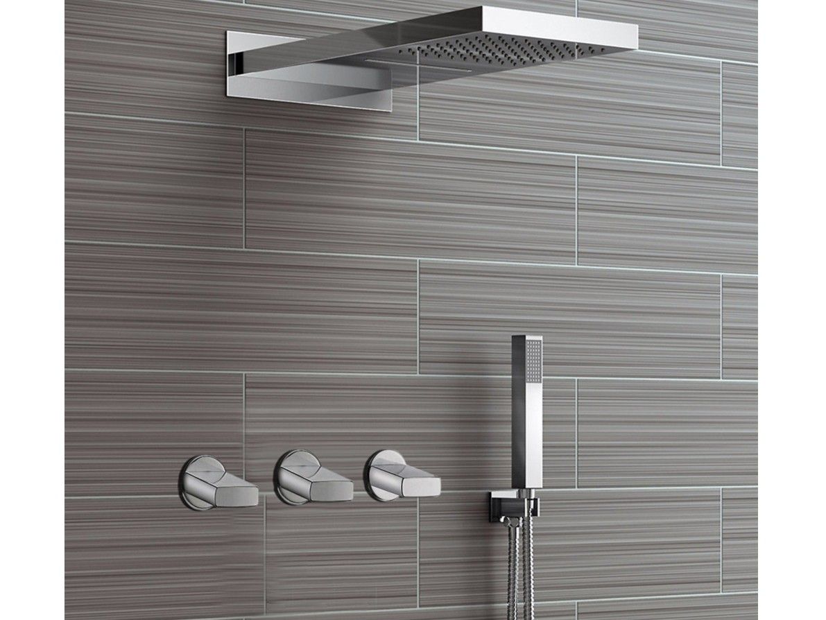 Набор для душа из латуни с отдельными розетками Fontana Showers FS9586 ARCH-00141650