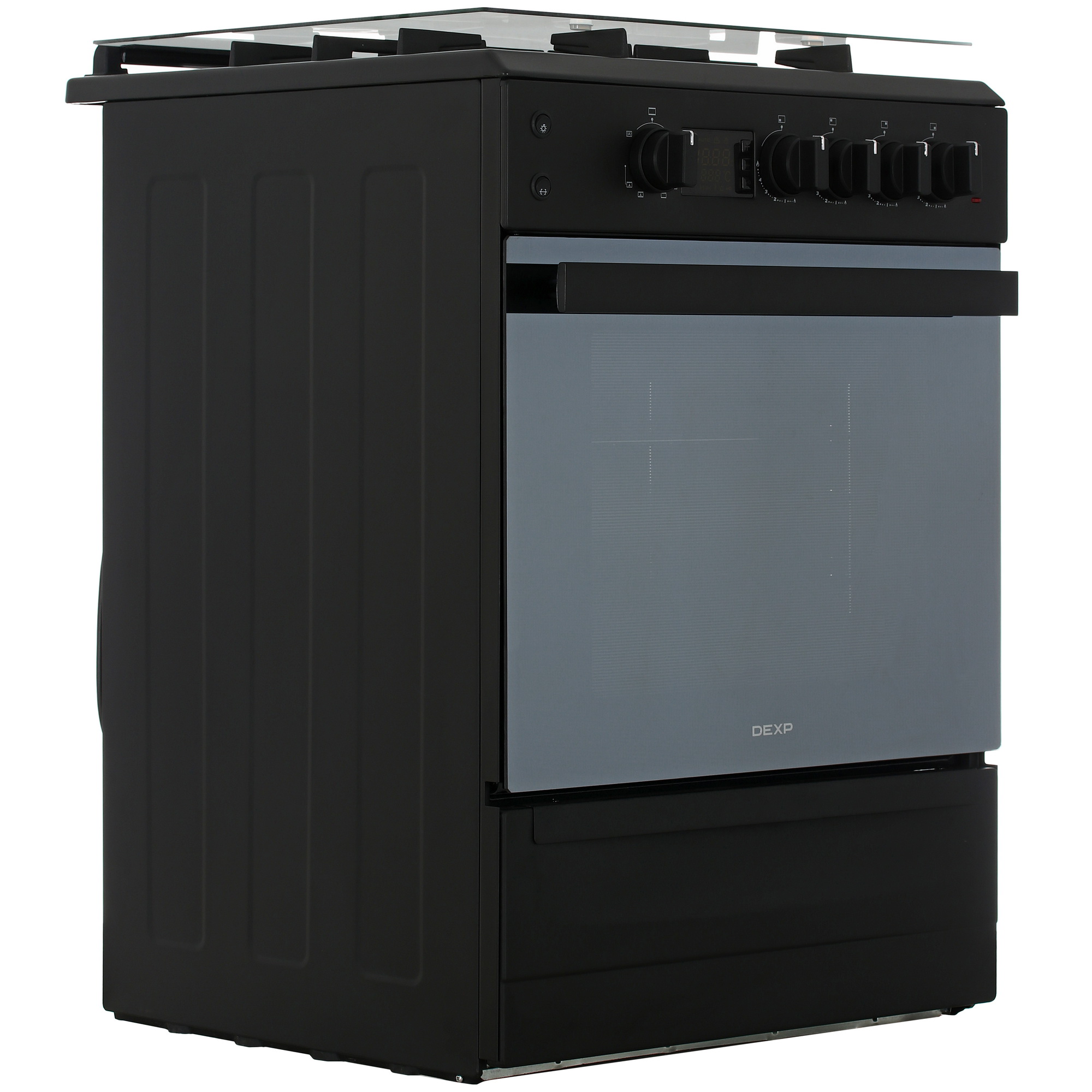 9082388 Комбинированная плита DEXP MG36-1B черный STDN-0059080 - Вид №1