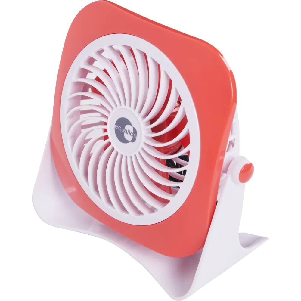 Вентилятор настольный мини USB Equation 3W 10см, оранжевый STLM-2133008