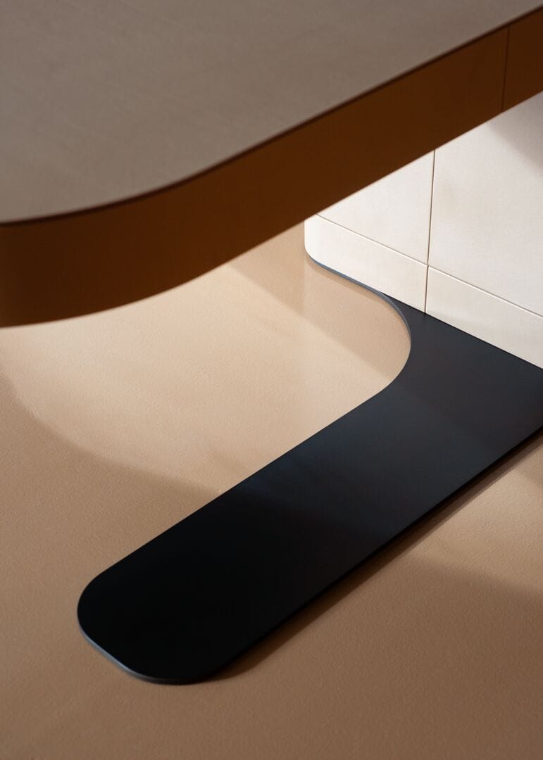 Кожаный письменный стол с ящиками Baxter смесь ARCH-00035486 - Вид №10