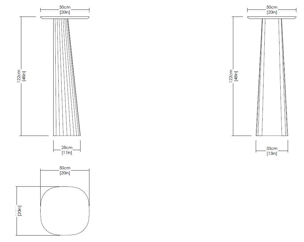 Бетонный пьедестал Forma&Cemento Внутренний бетонный ландшафт ARCH-00100566 - Вид №8