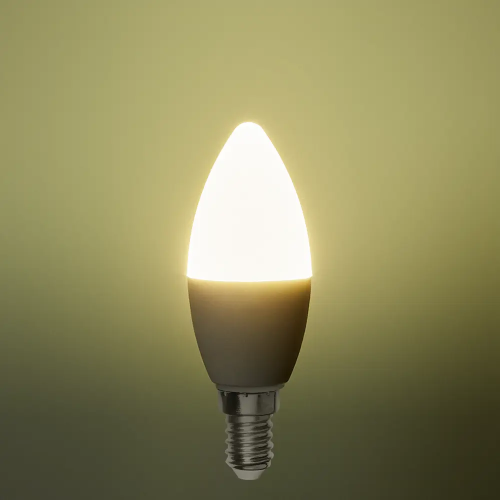 Светодиодная лампа Lexman свеча E14 7Вт нейтральный белый свет 86270528 STLM-0923670 - Вид №2