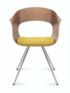ZÜCO Деревянный стул и алюминиевые ножки с подлокотниками Bonito Bn 552 - bn 652