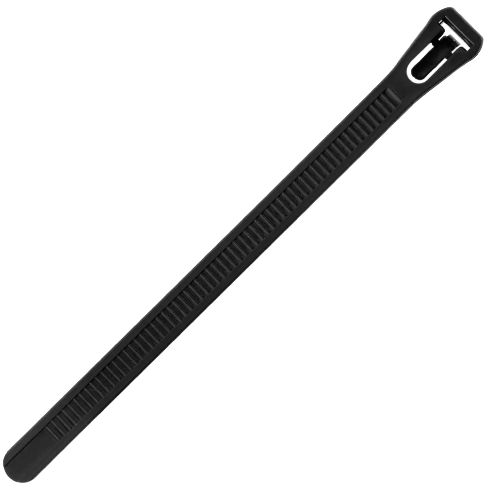 Стяжка кабельная многоразовая Европартнер PRM 7.5x120 мм нейлон цвет черный 20 шт STLM-2068870