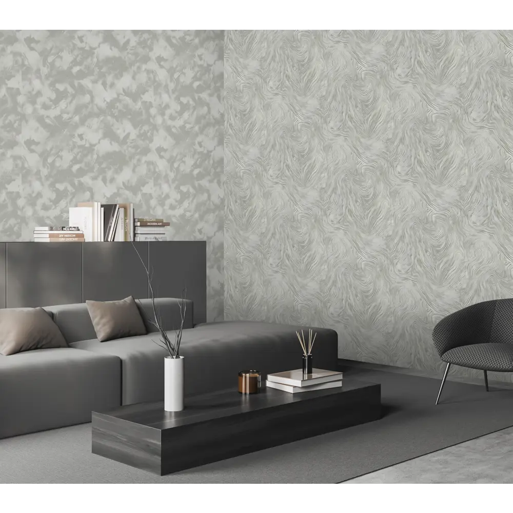 Обои флизелиновые Victoria Stenova Eldorado зеленые 1.06 м VS588203 STLM-2020704 - Вид №5