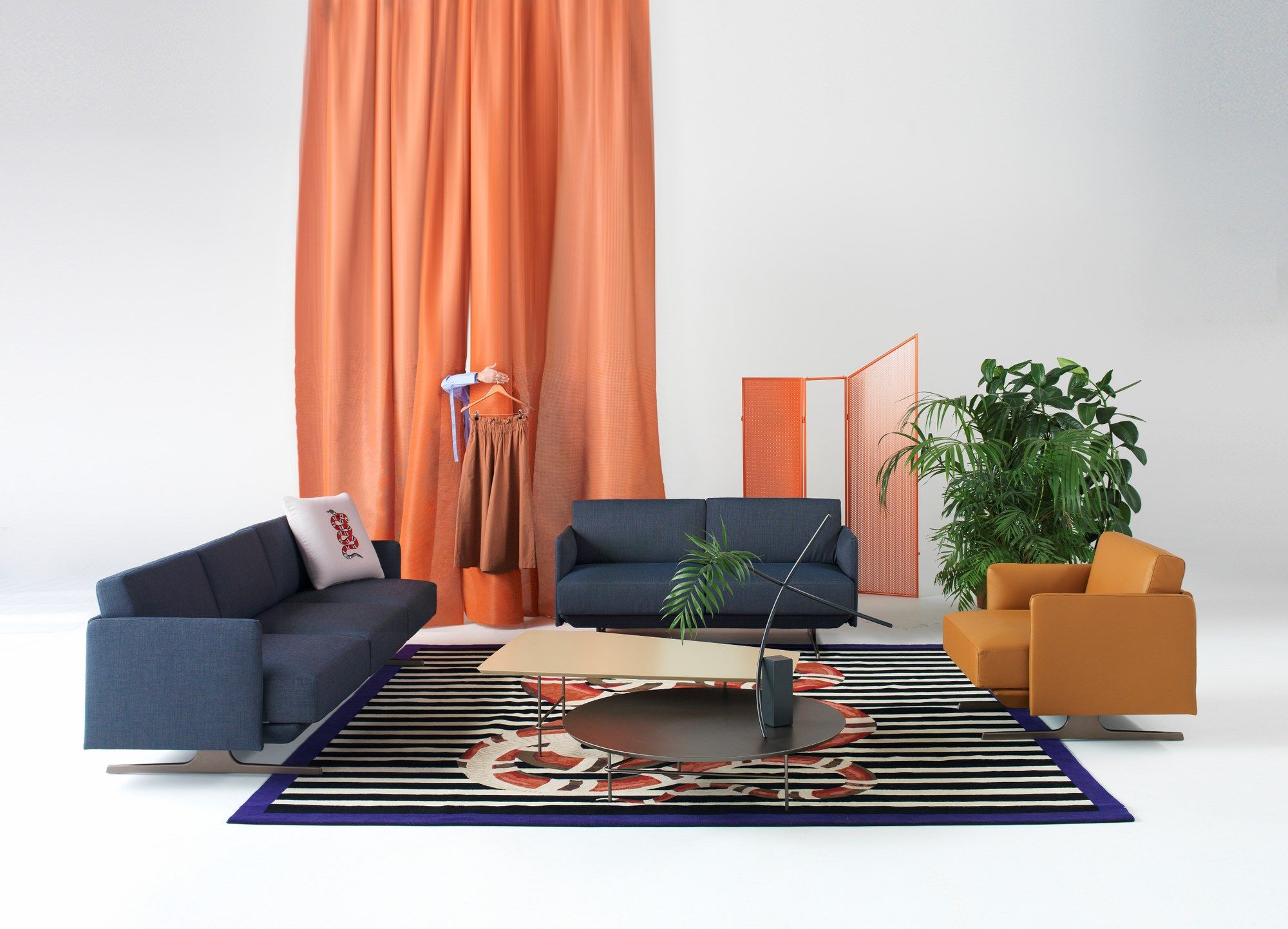 Низкий стол с двойной столешницей из орехового дерева canaletto SITIA LOVERS ARCH-00021432 - Вид №4