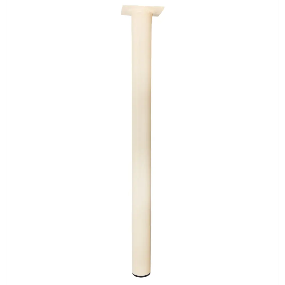 Ножка для мебели круглая ⌀50 мм высота 700 мм бежевая EDSON STLM-2007745 - Вид №3