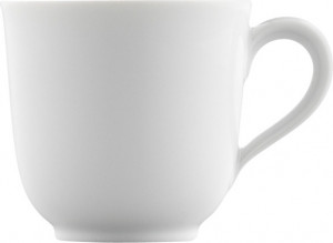10642866 Furstenberg Чашка для эспрессо Furstenberg "Вагенфельд" 100мл (белая) Фарфор, Керамика