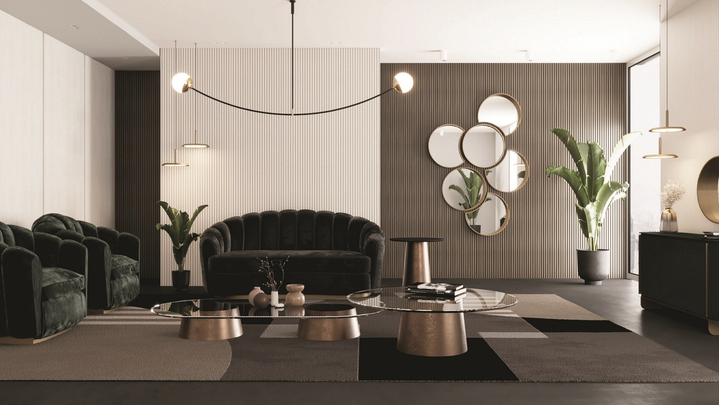 Стеклянный овальный низкий журнальный столик CASA +39 ENCORE Italia ARCH-00070341 - Вид №2