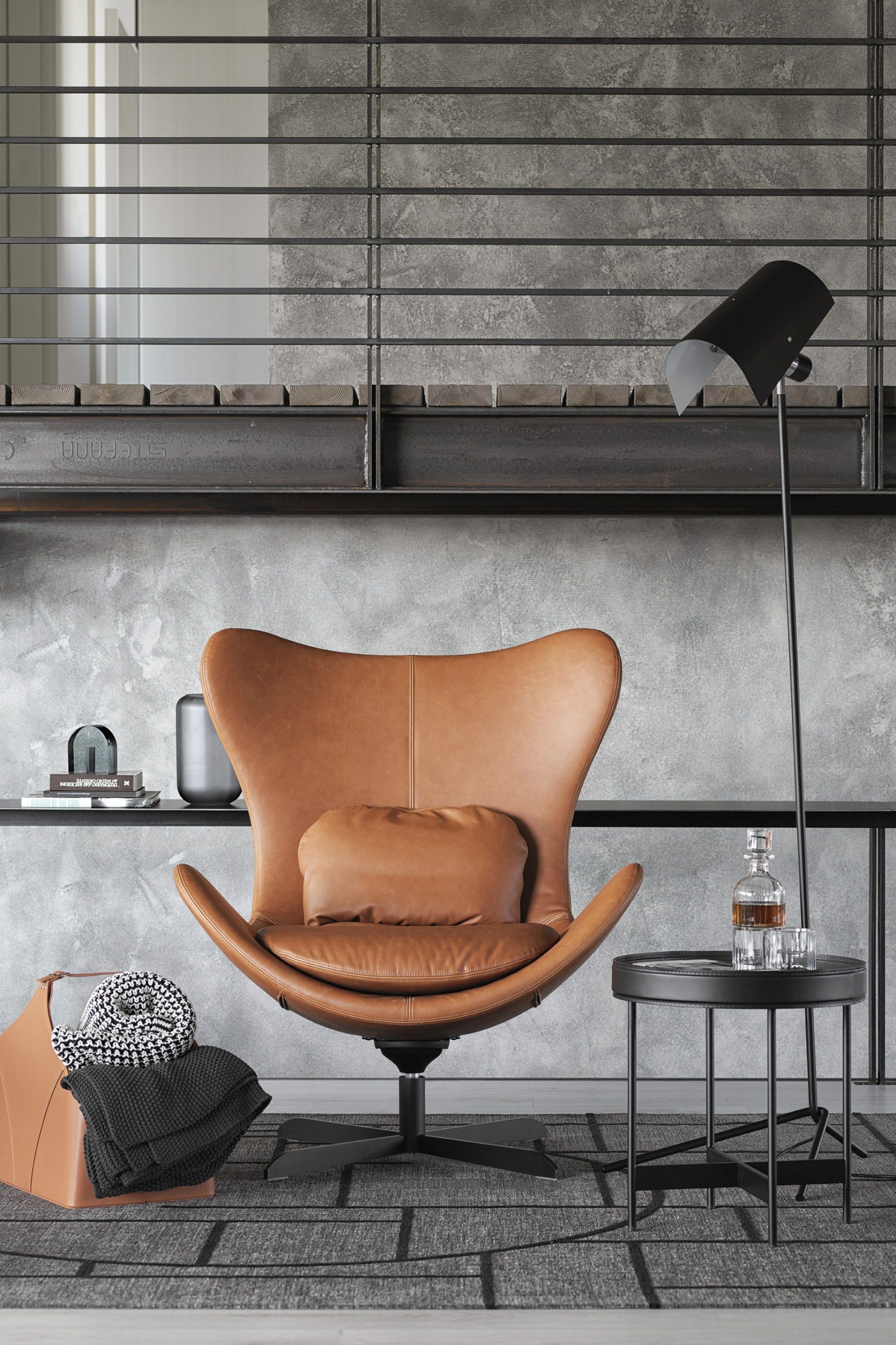 Тканевое кресло с подголовником Calligaris Lazy ARCH-00144419 - Вид №3