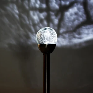 Фонарик садовый на солнечной батарее Smartbuy на солнечных батареях 6 см цвет нержавеющая сталь