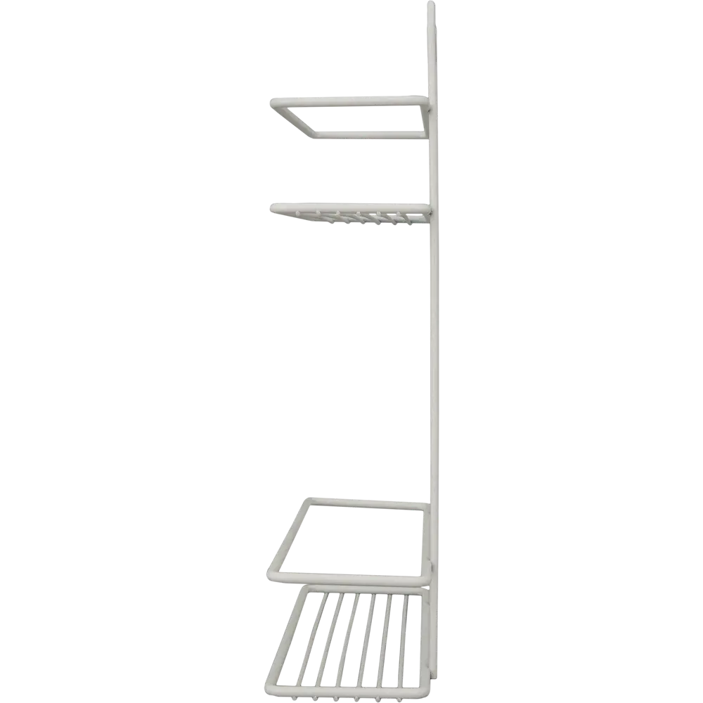Полка для ванной 25x8.5x36.5 см цвет белый 82155256 STLM-2008382 Santreyd Ferro - Вид №2
