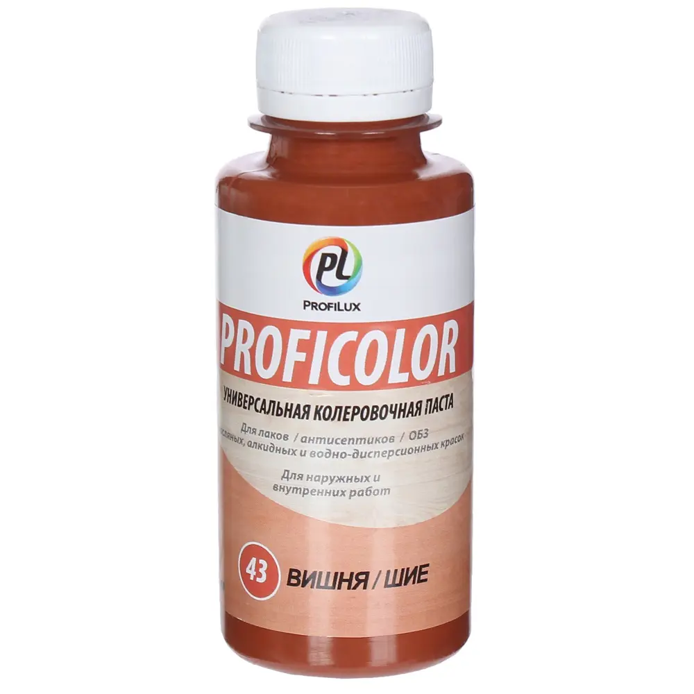 Колеровочная паста для дерева Profilux №35, 100 мл, цвет вишня STLM-2083929