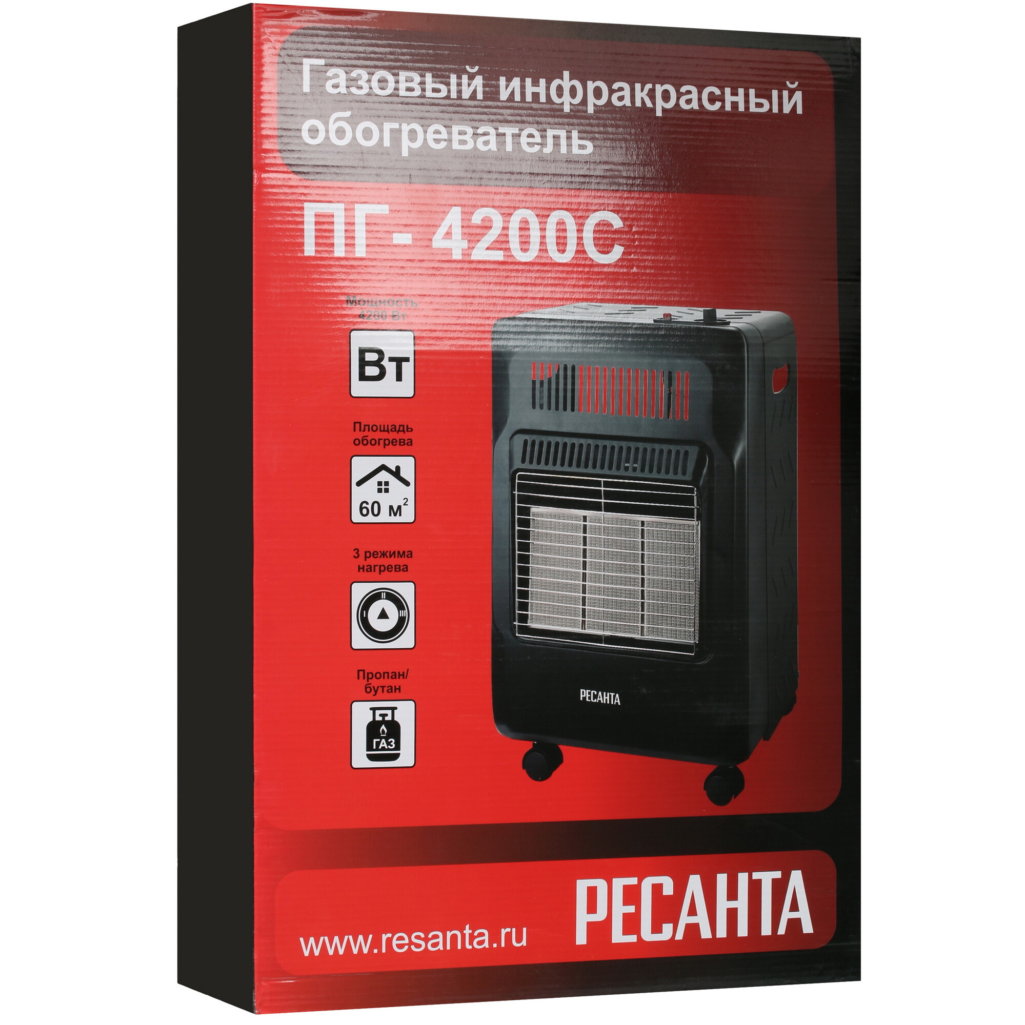 5074286 Газовый инфракрасный обогреватель Ресанта ПГ-4200С STDN-0038690 - Вид №8