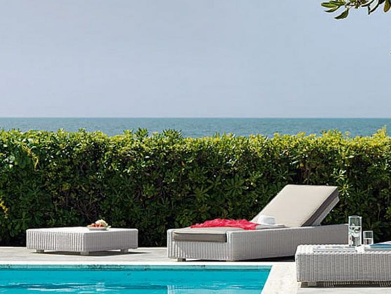 Низкий садовый столик в Ethimo EtWick® ARCH-00107357 - Вид №10