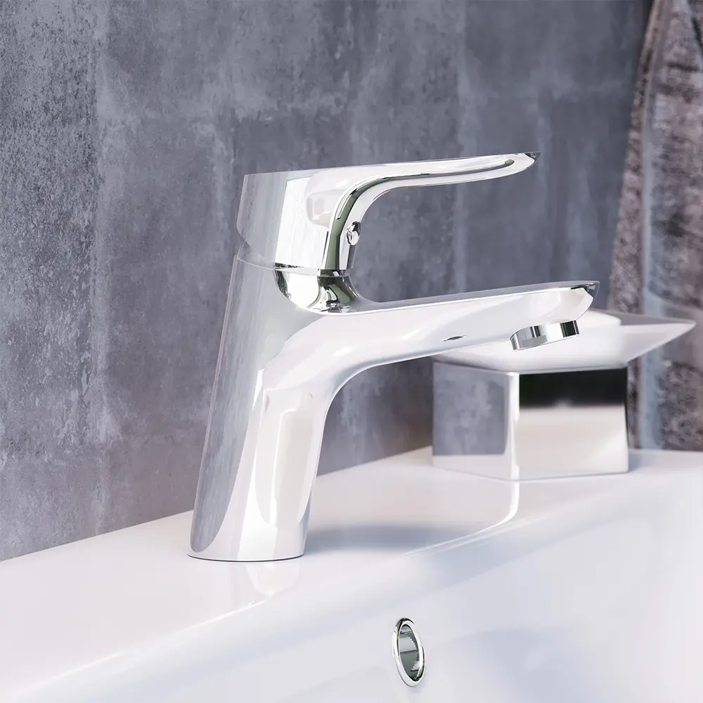 Смеситель для раковины Damixa Origin Bit однорычажный цвет хром STLM-2078321 - Вид №5