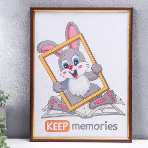 90783339 Рамка 1114544, 30x40 см, пластик, цвет бук Keep memories STLM-0380581 KEEP MEMORIES