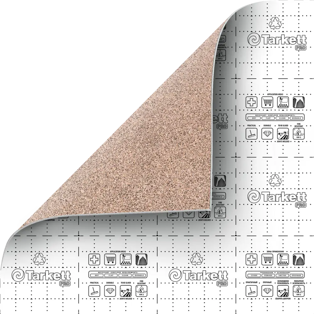 Линолеум «Sprint Pro Sahara 3» 32 класс 1.5 м Tarkett STLM-2123790 - Вид №4