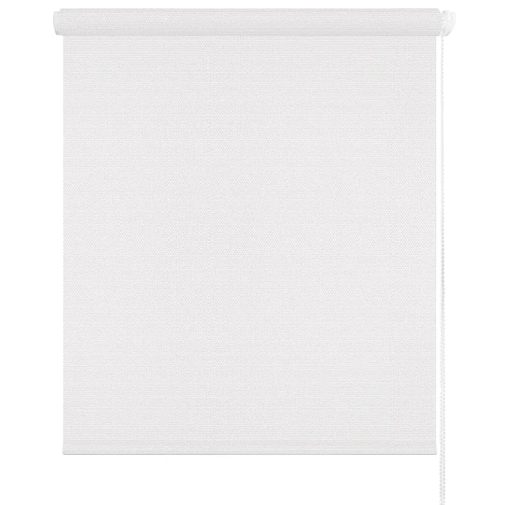 Штора рулонная блэкаут Импульс 50x175 см цвет белый DOMLEGRAND Блэк импульс STLM-2201774