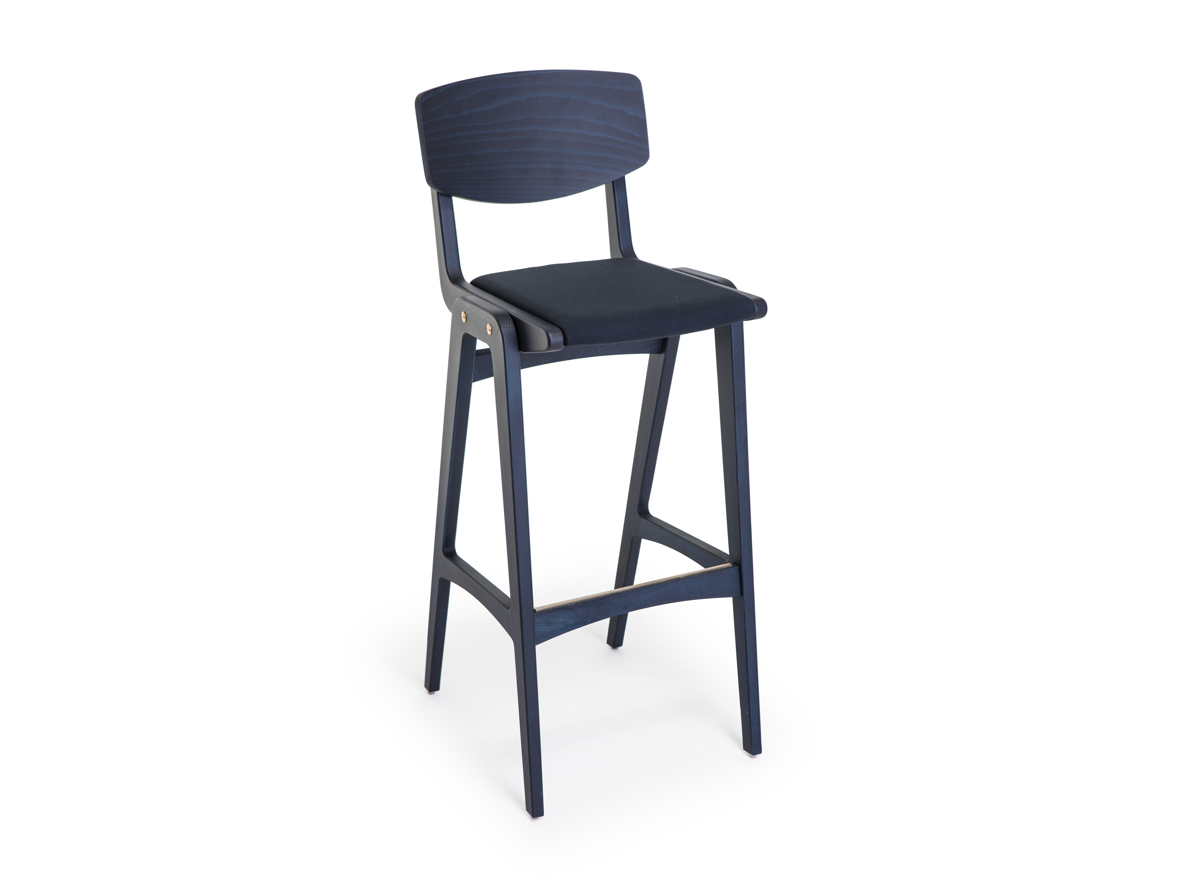 Высокий стул из бука с мягким сиденьем Vergés Glöwr ARCH-00052610